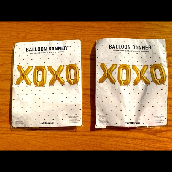 Charlotte Russe Other - 🌸 XOXO balloons🌸
